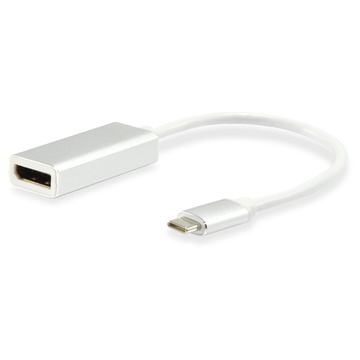 CONCEPTRONIC Equip 133458 cavo di interfaccia e adattatore USB Type C DisplayPort Bianco