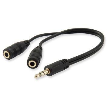 CONCEPTRONIC Equip 147941 splitter audio Nero