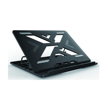 CONCEPTRONIC ERGO Laptop Cooling Stand Supporto per computer portatile Nero 39,6 cm (15.6