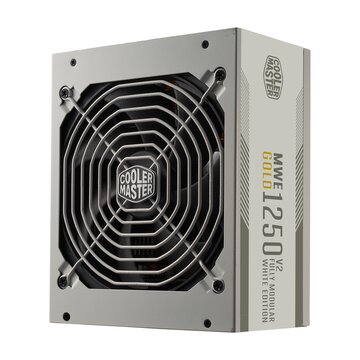 Mwe gold 1250 v2 atx 3.0 white version 1250w 24-pin atx bianco