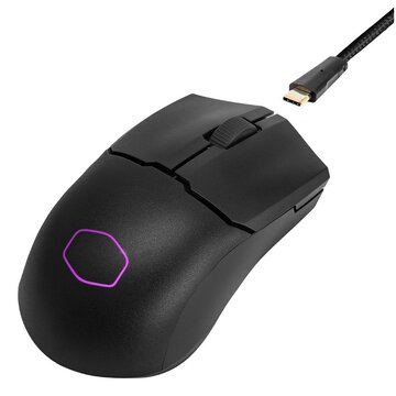 Periferiche mm712 mouse ambidestro rf wireless + bluetooth + usb type-a ottico 19000 dpi