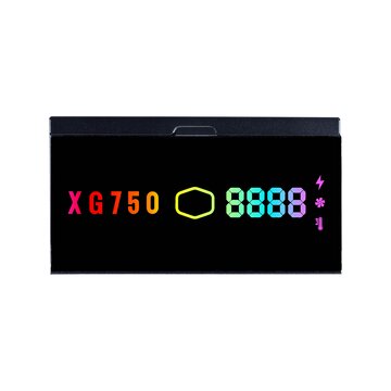 Cooler Master XG750 750W 80 Plus Platinum Active PFC ARGB Display