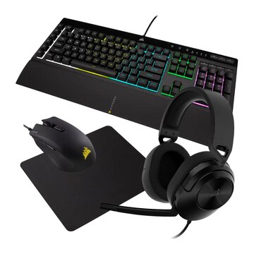 4-1 gaming bundle usb tastiera + mouse + mousepad + cuffie