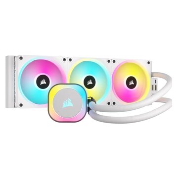 Icue link h150i rgb bianco 360mm