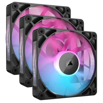 Corsair iCUE LINK RX120 RGB Case per computer Ventilatore 12 cm Nero 3 pz