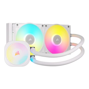 Icue link titan 240 rx rgb con ventole rx120 - bianco