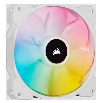 Corsair iCUE SP120 RGB ELITE Performance 120mm Bianco PWM 1 pezzo