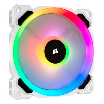 Corsair LL120 RGB PWM LED RGB bianca a doppio anello luminoso 120mm