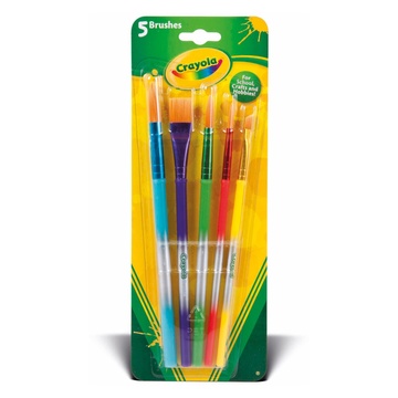 Crayola 5 Paint Brushes 5 pezzo(i)