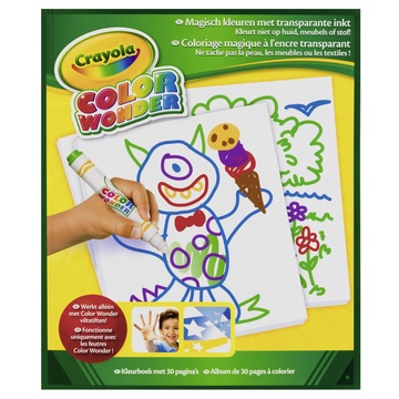 Crayola Color Wonder - 30 page Plain Paper Set di immagini da colorare