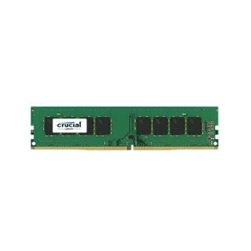 Crucial 8GB DDR4 2400 MT/s DIMM 288pin DR x8 unbuffered single