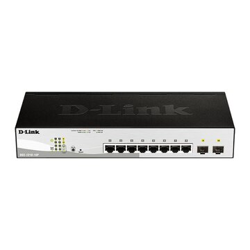 D-Link 10Porte Gigabit+2 Porte Combo UTP/SFP PoE Smart3