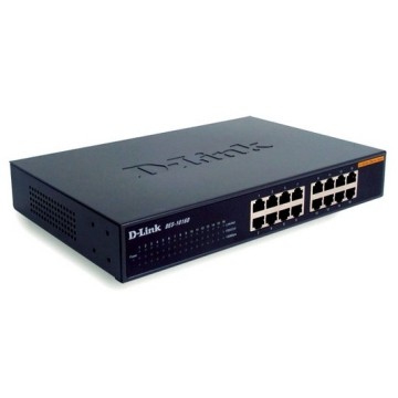 D-Link 16-Port Fast Ethernet Unmanaged Desktop