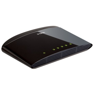 D-Link 5-PORT 10/100MBPS FAST ETHERNET UNMANAGED SWITCH