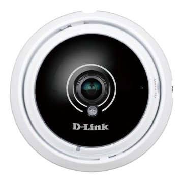 D-Link DCS-4622 IP Interno Cupola Nero, Bianco