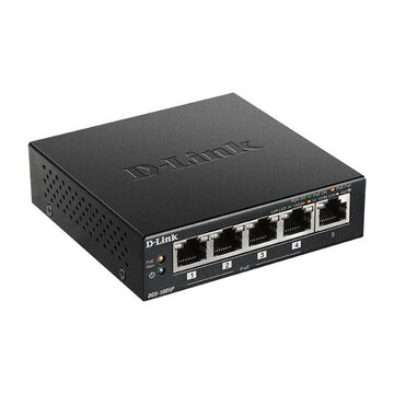 Dgs-1005p non gestito l2 gigabit ethernet (10/100/1000) supporto power over ethernet (poe) nero