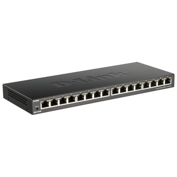 Dgs-1016s switch di rete non gestito ethernet nero