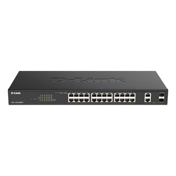 Dgs-1100-26mpv2 gestito l2 gigabit poe nero