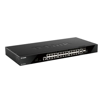 D-Link DGS-1520-28 Gestito L3 10G Ethernet 1U Nero