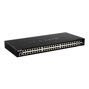 D-Link DGS-1520-52 Gestito L3 10G Ethernet 1U Nero