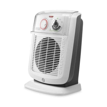 De Longhi HBC 3052T stufetta elettrica Stufetta con elettroventola 2400 W Bianco