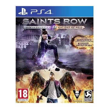 Deep Silver Koch Media Saints Row IV: Re-elected Gat Out Of Hell, PS4 Inglese