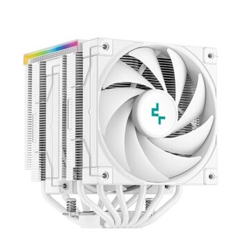 DeepCool AK620 Digital Performance CPU Cooler - Bianco con Display per la temperatura