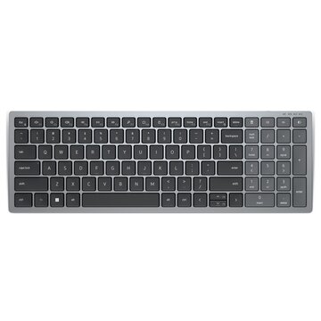 Kb740 tastiera rf senza fili + bluetooth qwerty italiano grigio, nero