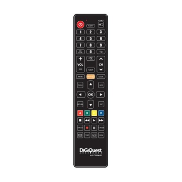 Digiquest TLC114 telecomando IR Wireless TV Pulsanti