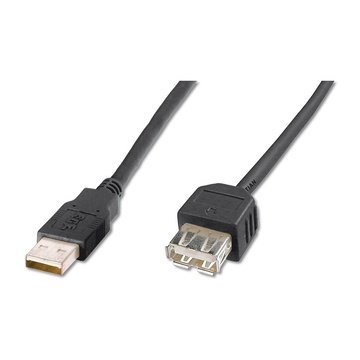 Assmann electronic ak-300200-018-s cavo usb 1,8 m 2.0 usb a nero