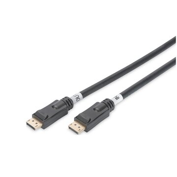 Digitus ASSMANN Electronic DisplayPort Anschl.kabel,15m Nero