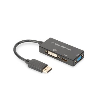 Digitus Cavo convertitore DisplayPort 3in1