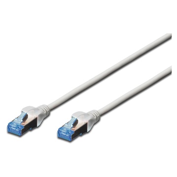 Digitus CAVO DI RETE F/UTP, CAT 5E, SCHERMATO, 0,5MT, GRIGIO