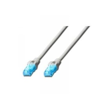 Digitus CAVO DI RETE UTP, CAT 5E, NON SCHERMATO, 0,25MT, GRIGIO