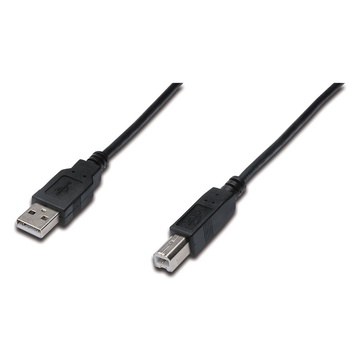 Hama Cavo USB A 2.0/Mini USB B 2.0 (B5 pin), 1,8 metri, nero