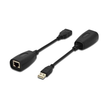 Digitus DA-70 USB A USB A Nero cavo di interfaccia e adattatore