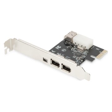 Scheda pci express, firewire 1394a (3+1 porte)