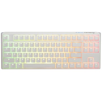 One 3 classic pure white tkl gaming tastatur rgb led - mx-black tastiera usb tedesco bianco