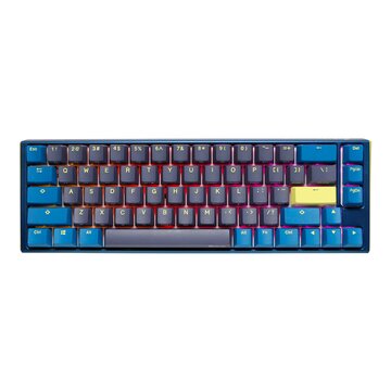 One 3 sf daybreak tastiera gaming usb inglese us nero, blu