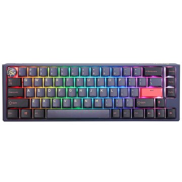 One 3 sf tastiera gaming usb qwerty inglese blu