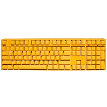 One 3 tastiera gaming usb qwerty inglese giallo