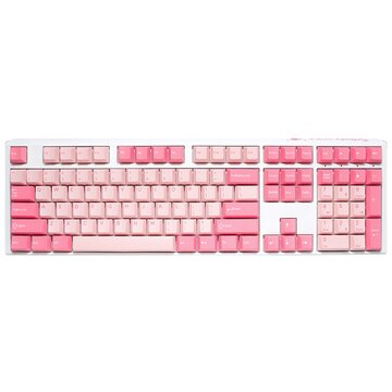 One 3 tastiera gaming usb qwerty inglese rosa