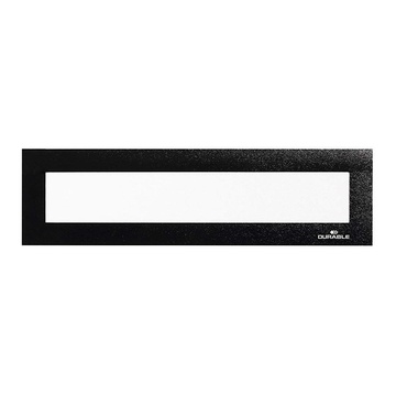 Durable 498601 cornice magnetica Nero