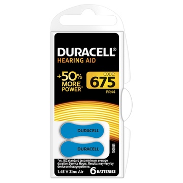 Duracell EasyTab Batterie Monouso per apparecchi acustici 675
