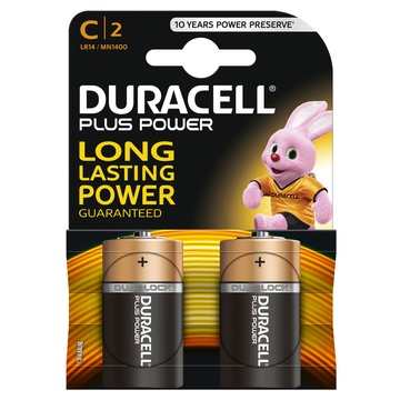 Duracell Plus Power Batteria monouso C Alcalino 1,5V