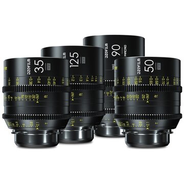 Set vespid prime 35, 50, 125mm t/2.1 pl-ef + vespid prime macro 90mm t/2.8 pl-ef