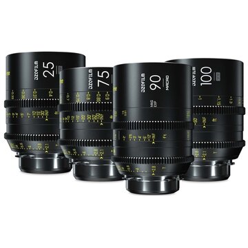 Set vespid prime 25, 75, 100mm t/2.1 pl-ef + vespid prime macro 90mm t/2.8 pl-ef