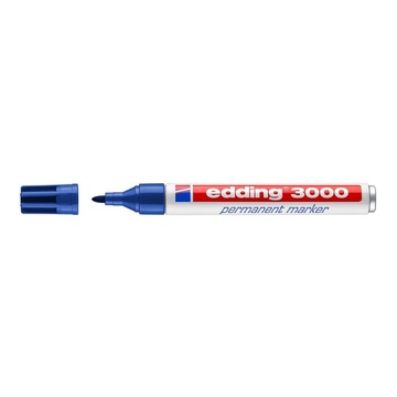 Edding 3000 marcatore permanente Blu Tipo di punta