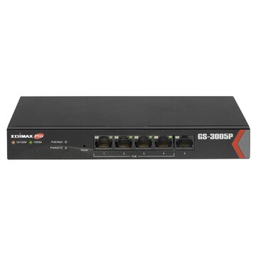 Long range 5-port gigabit web