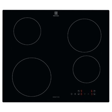 ELECTROLUX Serie 300 KIB60424CK Nero Da incasso 60 cm Piano cottura a induzione 4 Fornello(i)